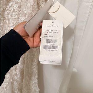 Calla Blanche Ivory Wedding Dress never worn just tried on